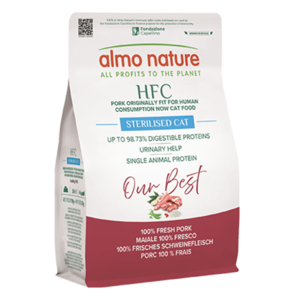 Almo Nature HFC Nos meilleures croquettes stérilisées pour chats
