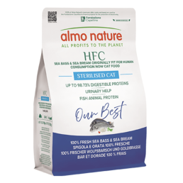 Almo Nature HFC Nos meilleures croquettes stérilisées pour chats