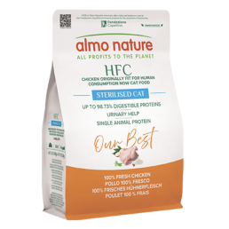 Almo Nature HFC Unser bestes sterilisiertes Trockenfutter für Katzen