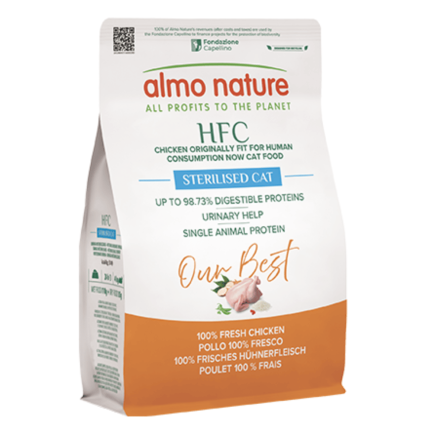 Almo Nature HFC Nos meilleures croquettes stérilisées pour chats