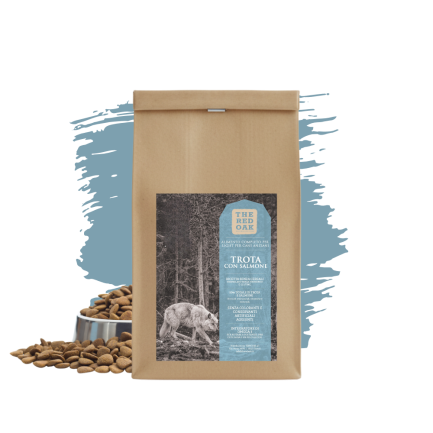 The Red Oak Light Senior Trout and Salmon Grain Free for Dogs