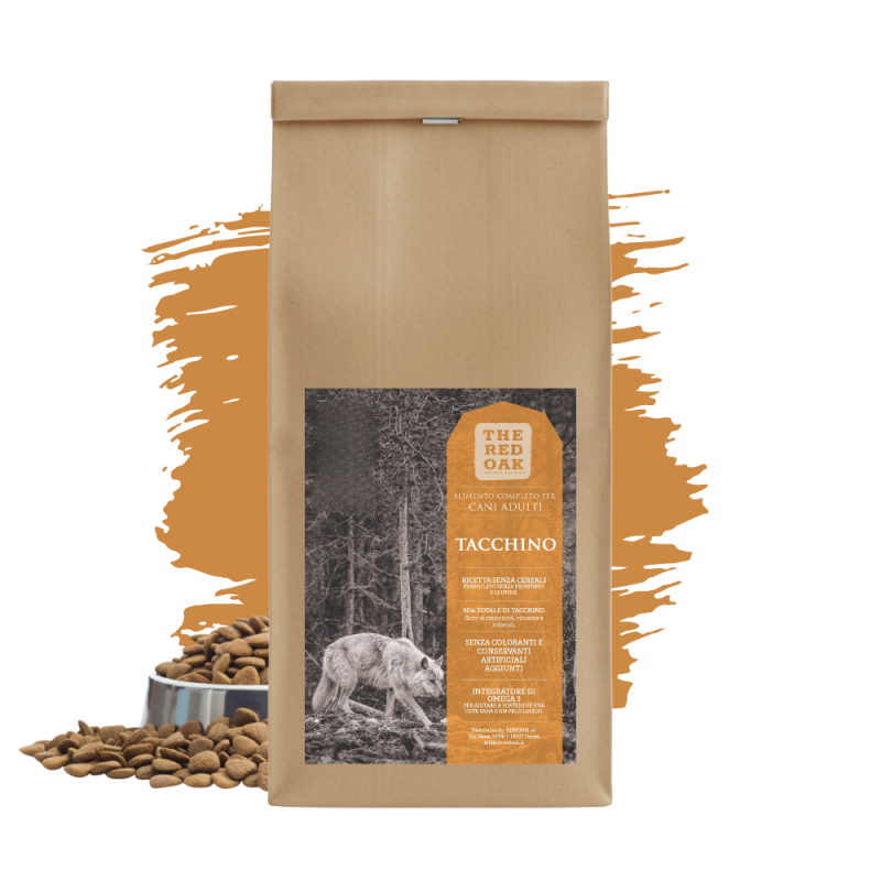 The Red Oak - The Red Oak Trota E Salmone Grain Free Per Cani Di Taglia Grande img