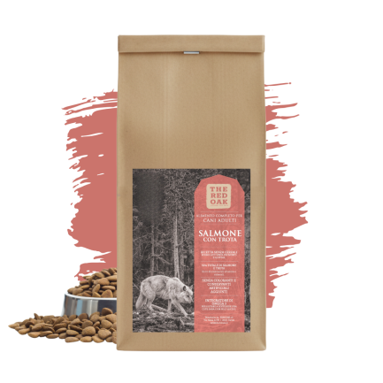 The Red Oak Salmone con Trota Grain Free Per Cani