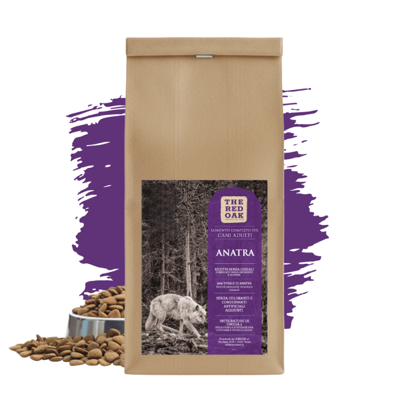 The Red Oak - The Red Oak Anatra E Arancia Grain Free Per Cani img