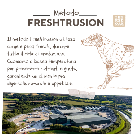 The Red Oak Salmon and Trout Grain Free for Small Dogs (saumon et truite sans céréales pour petits chiens)