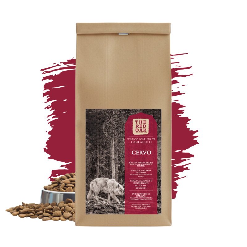 The Red Oak - The Red Oak Cervo Grain Free Per Cani img