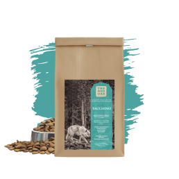 The Red Oak Light Senior Turkey and Blueberries Grain Free pour chiens