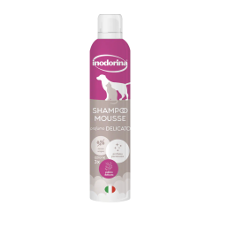 Inodorina Trockenshampoo Mousse für Hunde und Katzen