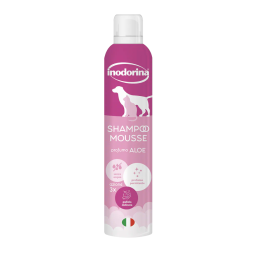 Inodorina Trockenshampoo Mousse für Hunde und Katzen