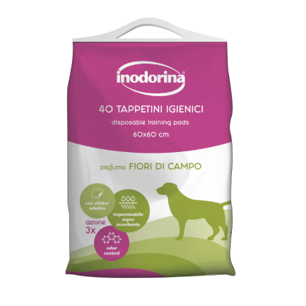 Inodorina Wildflower Hygienematten für Hunde