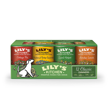 Lily's Kitchen Multipack 12x400 gr Cibo Umido per Cani