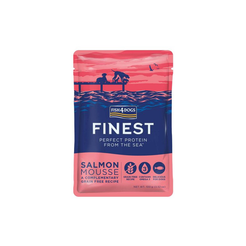 Fish4dogs - Fish4dogs Finest Mousse Cibo Umido Per Cani img