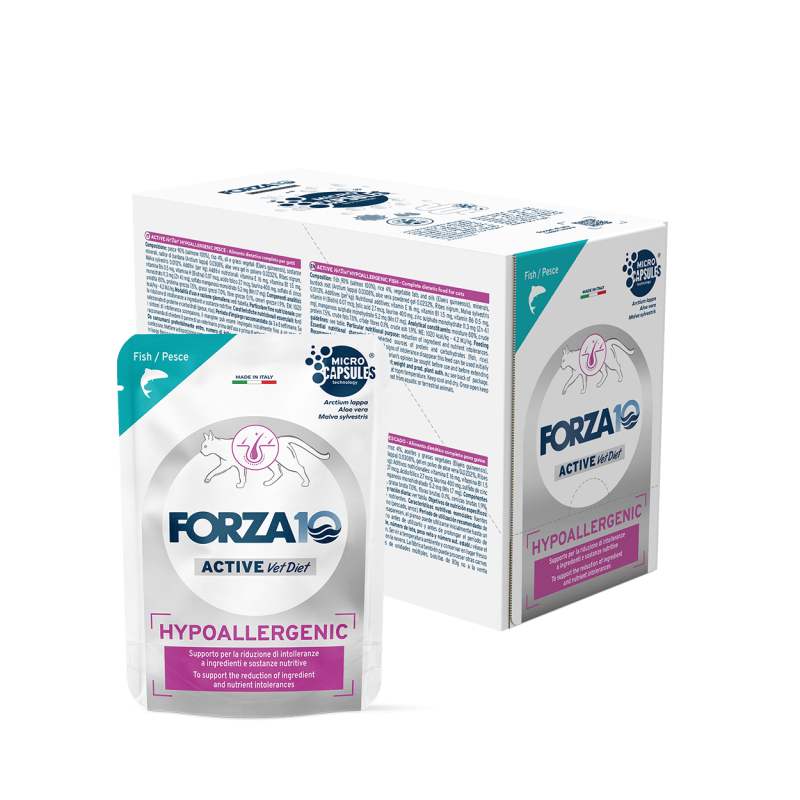 Forza10 - Forza10 Hypoallergenic Active Cibo Umido Per Gatti img