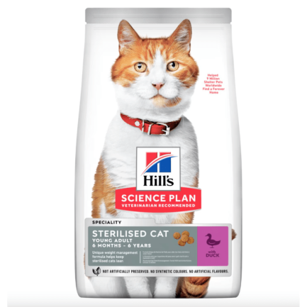 Hill's Science Plan Sterilised Cat Adult Crunchies für Katzen