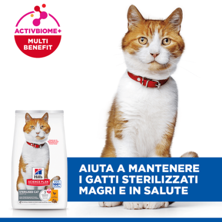 Hill's Science Plan Sterilised Cat Adult Crunchies pour chats