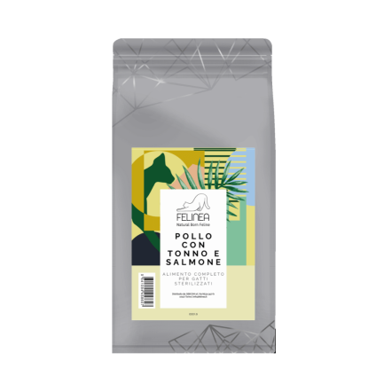 Felinea Sterilized Chicken Tuna and Salmon Grain Free for Cats