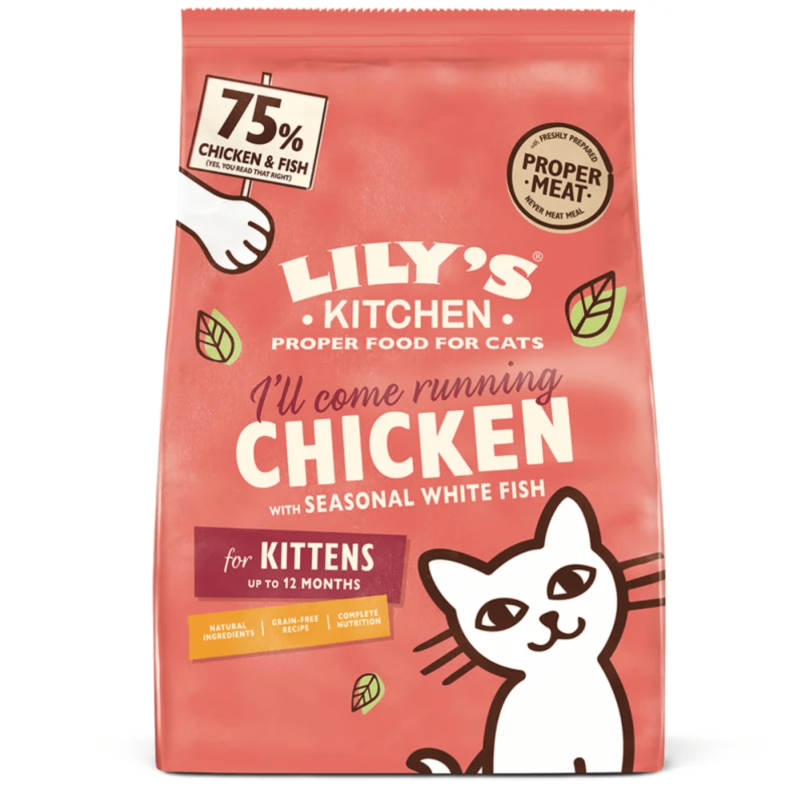 Lily's Kitchen - Lily's Kitchen Kitten Pollo E Pesce Bianco Per Gattini img