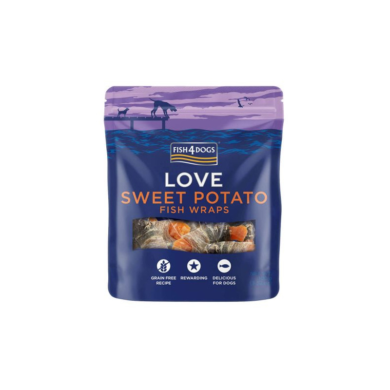 Fish4dogs - Fish4dogs Love Treats Snack Naturali Al Pesce Per Cani img