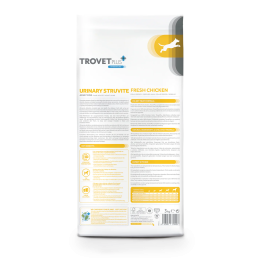 Trovet Plus Urinary Struvite mit frischem Huhn für Hunde