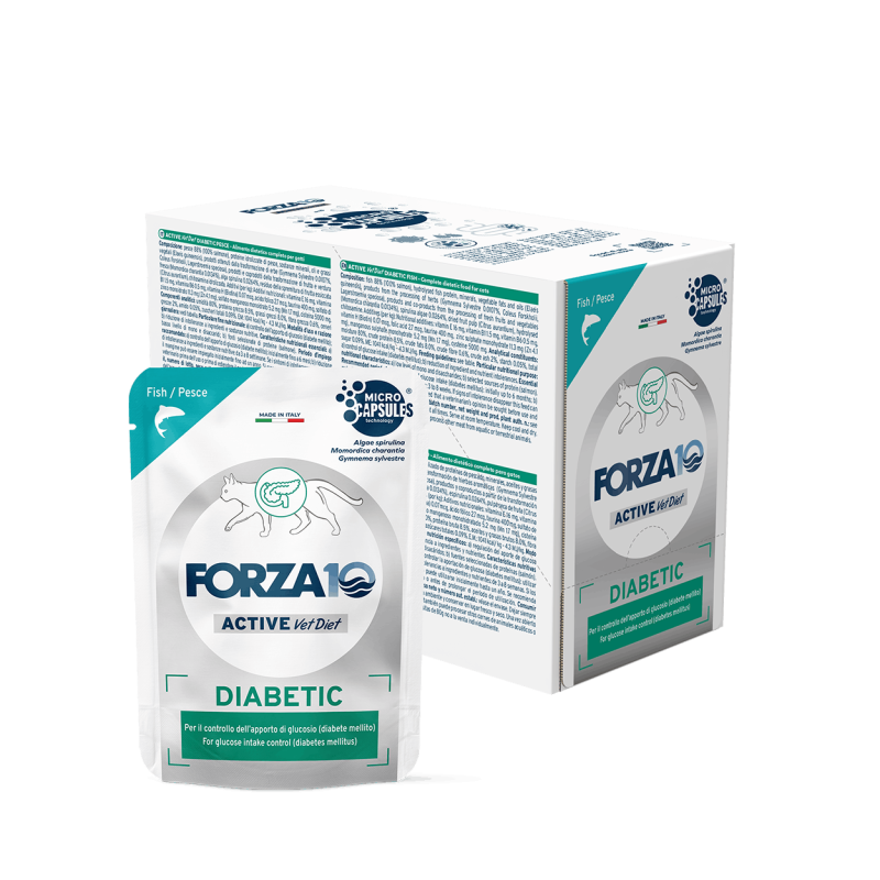 Forza10 - Forza10 Active Diabetic Cibo Umido Per Gatti Adulti img
