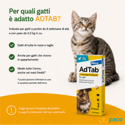 AdTab Kautabletten für Katzen