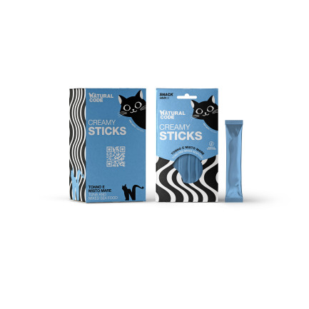 Natural Code Snack Crema per Gatti