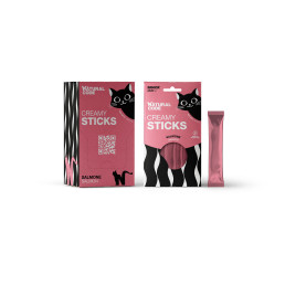 Natural Code Creamy Sticks Snack in Crema Grain Free per Gatti
