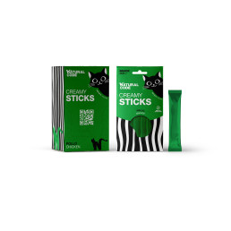 Natural Code Creamy Sticks Snack in Crema Grain Free per Gatti