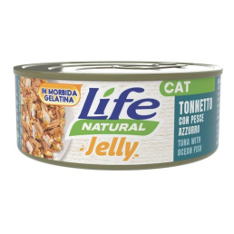 Life Cat Natural Jelly Cibo Umido in Morbida Gelatina per Gatti