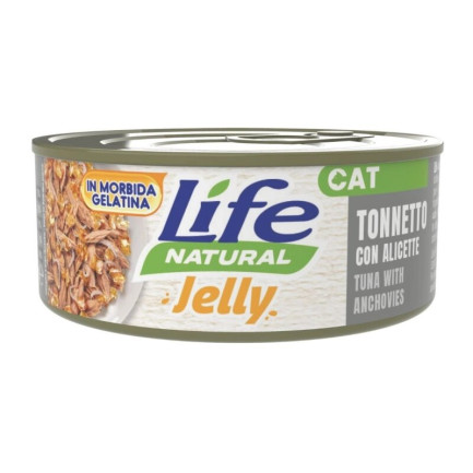 Life Cat Natural Jelly Cibo Umido in Morbida Gelatina per Gatti