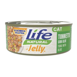 Life Cat Natural Jelly Cibo Umido in Morbida Gelatina per Gatti
