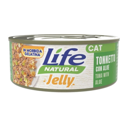 Life Cat Natural Jelly Cibo Umido in Morbida Gelatina per Gatti