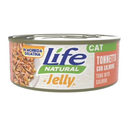 Life Cat Natural Jelly Cibo Umido in Morbida Gelatina per Gatti