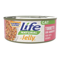 Life Cat Natural Jelly Cibo Umido in Morbida Gelatina per Gatti