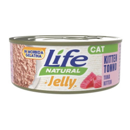 Life Cat Natural Jelly Cibo Umido in Morbida Gelatina per Gatti
