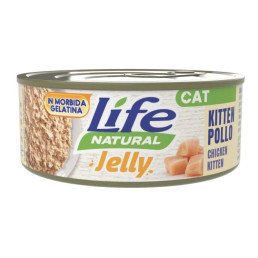 Life Cat Natural Jelly Cibo Umido in Morbida Gelatina per Gatti