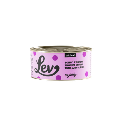 Lev Adult Cat Jelly Cibo Umido per Gatti
