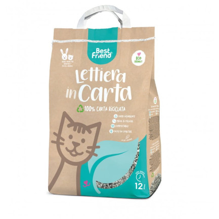 Best Friend Lettiera in Carta per Gatti