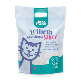 Best Friend Lettiera in Cristalli di Silicio per Gatti