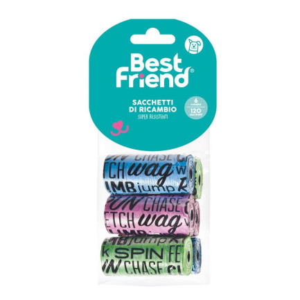 Best Friend Sacchetti Igienici per Cani - 120 pz