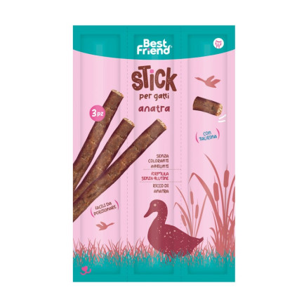 Best Friend Stick per Gatti Snack Morbido con Taurina