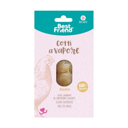 Best Friend Cotti a Vapore per Gatti Snack Naturale Monoproteico