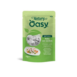 Oasy Natury Soft Jelly Cibo Umido per Gatti Adulti