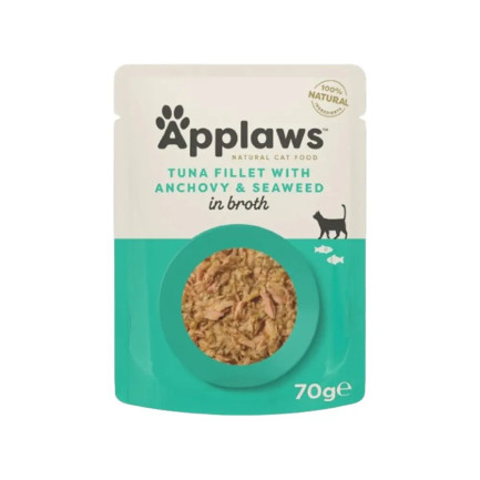 Applaws Buste in Brodo per Gatti Adulti Cibo Umido Complementare 70g