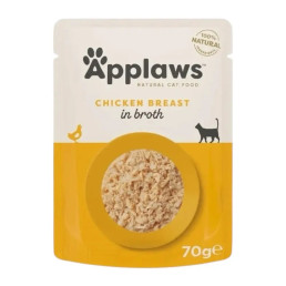 Applaws Buste in Brodo per Gatti Adulti Cibo Umido Complementare 70g