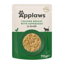 Applaws Buste in Brodo per Gatti Adulti Cibo Umido Complementare 70g