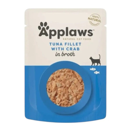 Applaws Buste in Brodo per Gatti Adulti Cibo Umido Complementare 70g