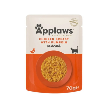 Applaws Buste in Brodo per Gatti Adulti Cibo Umido Complementare 70g