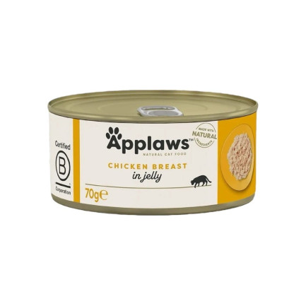 Applaws Lattine in Gelatina per Gatti Cibo Umido Complementare 70g
