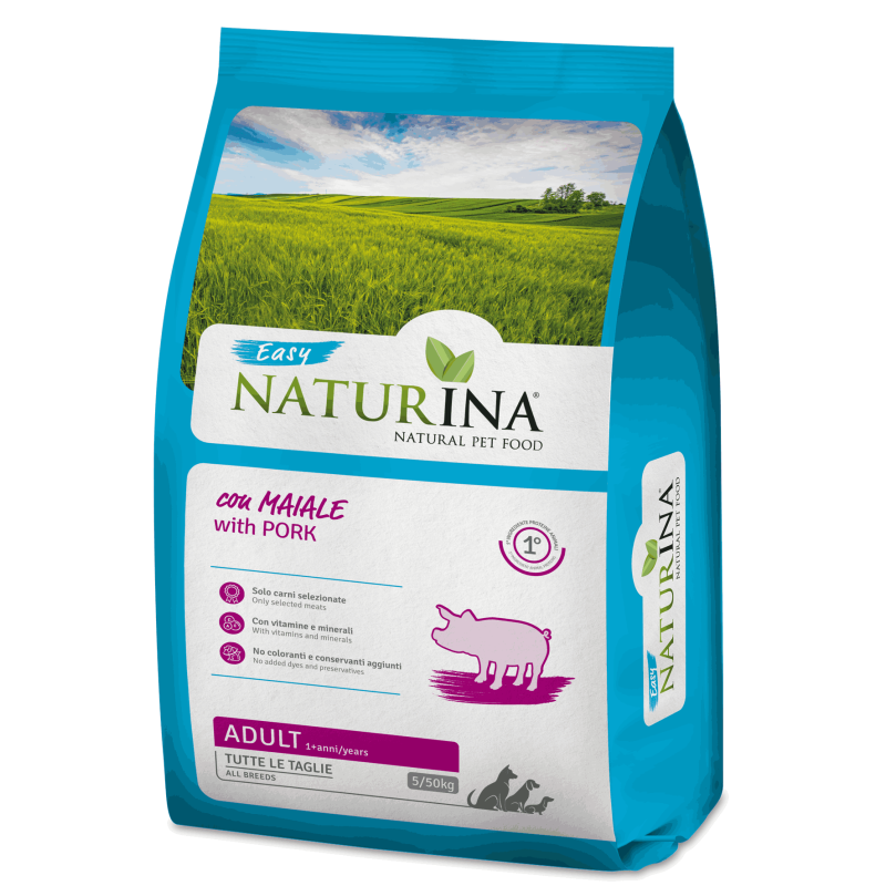 Naturina Easy Adult Maiale: Analisi Nutrizionale e Recensione
